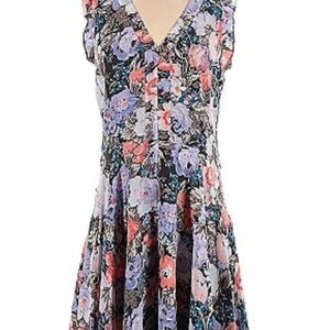 Rebecca Taylor Floral Print Dress